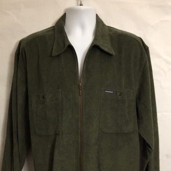 Levi Men Corduroy light jacket green extra large